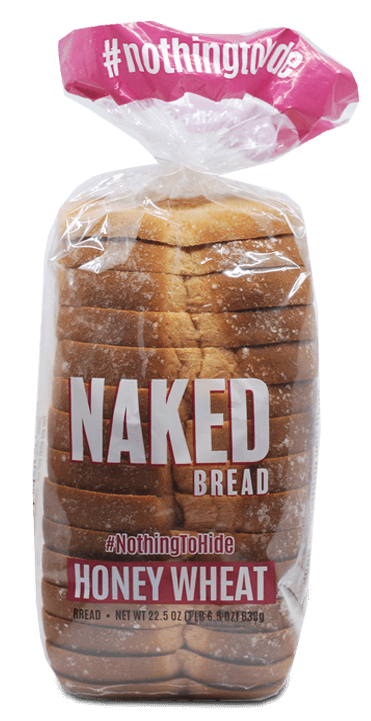 Naked Bread Honey Wheat Whole Grain - 24 Oz
